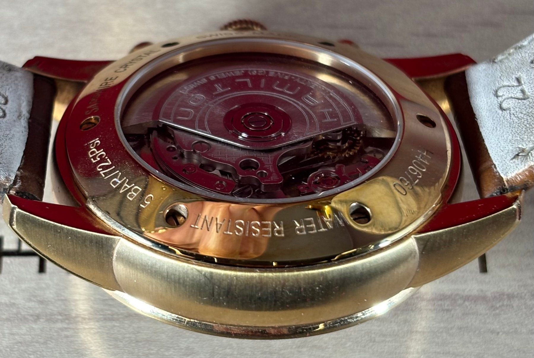 Hamilton Orologi: Hamilton Jazzmaster Chronograph Automatic H406760 – Full Set – Usato da Biel/Bienne venduto da new-life 6