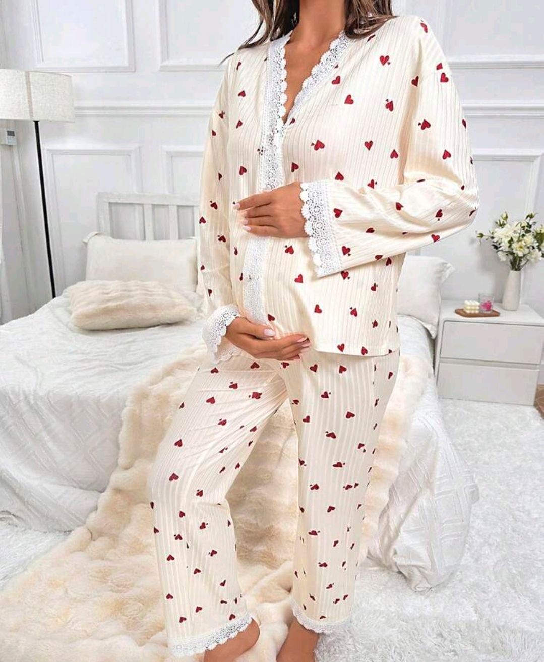 Shein Negligees & Pigiami: Schwangerschafts-Pyjama Gr.M – Usato da Hermiswil venduto da Volvorine
