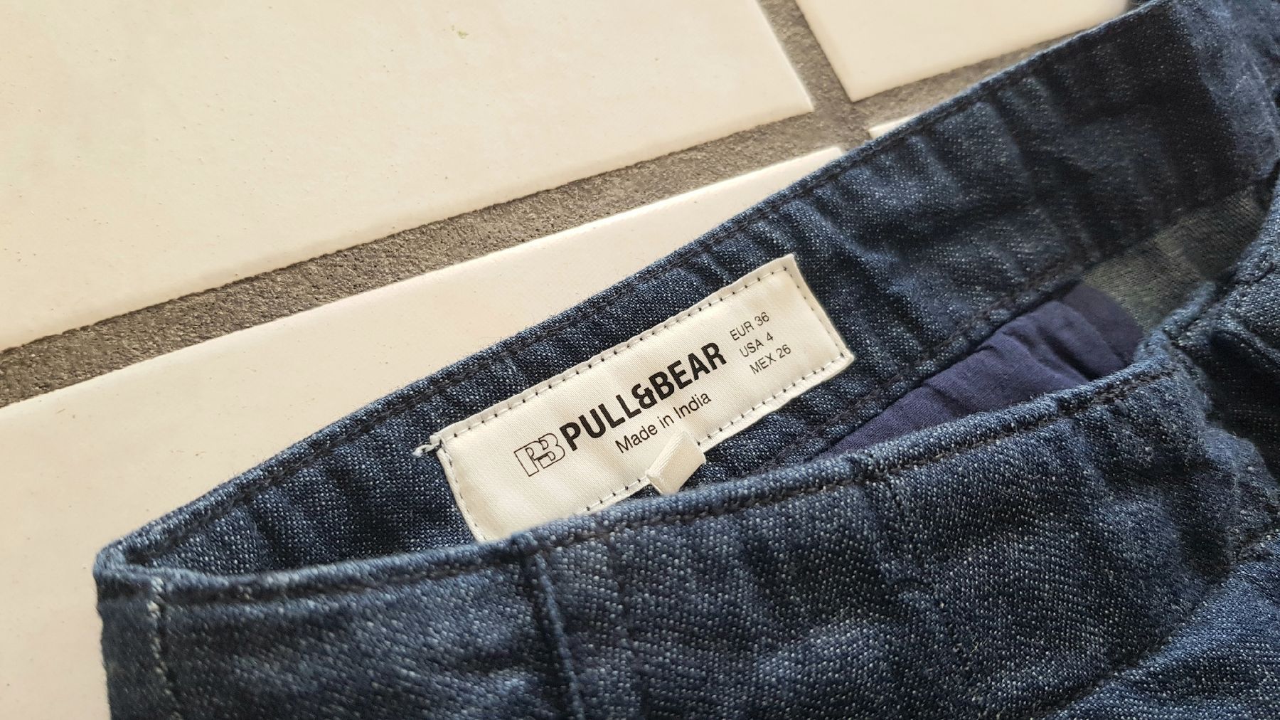 Pull&Bear Jeans: Wide Leg Jeans Pull & Bear Gr 36 – Usato da Menznau venduto da Valinor 4