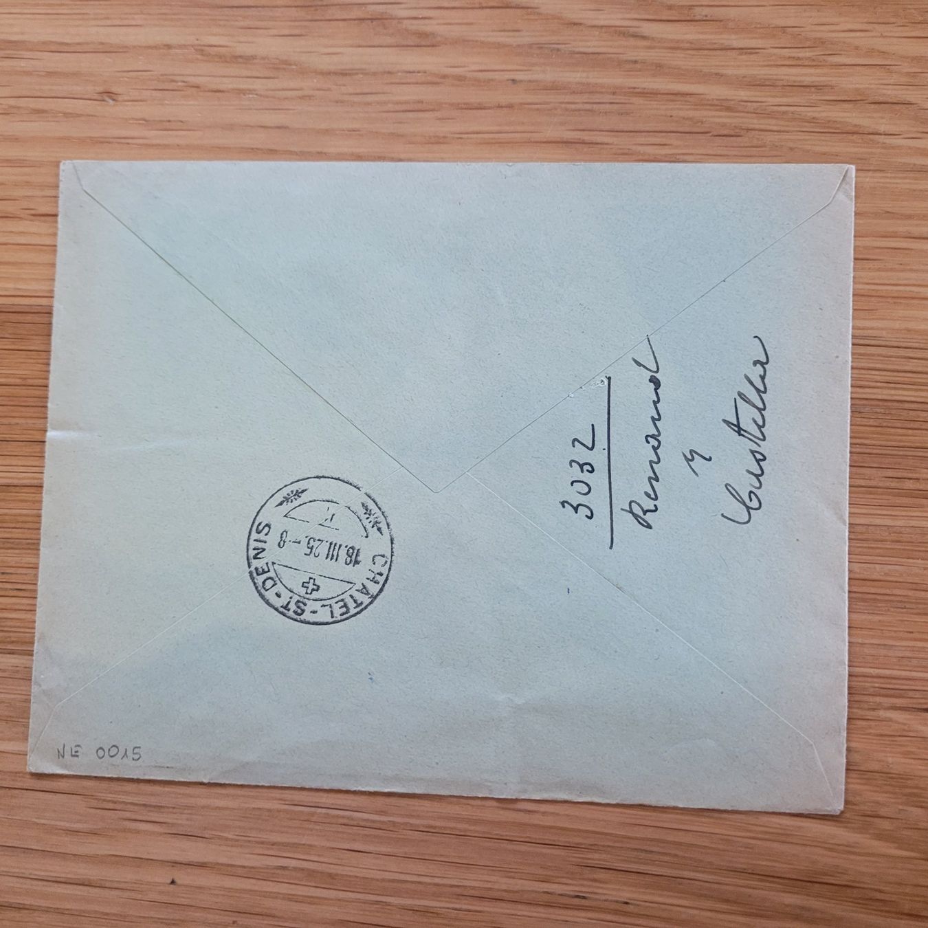 Tous les timbres: Document Chargé CH. Renaud Cormondrèche Gare Corcelle 1925 – D'occasion à Biel/Bienne par Destockweb 1