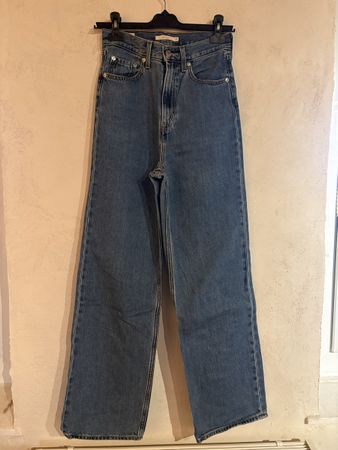 Levi's High Loose Jeans Taille 25 Bleu Denim