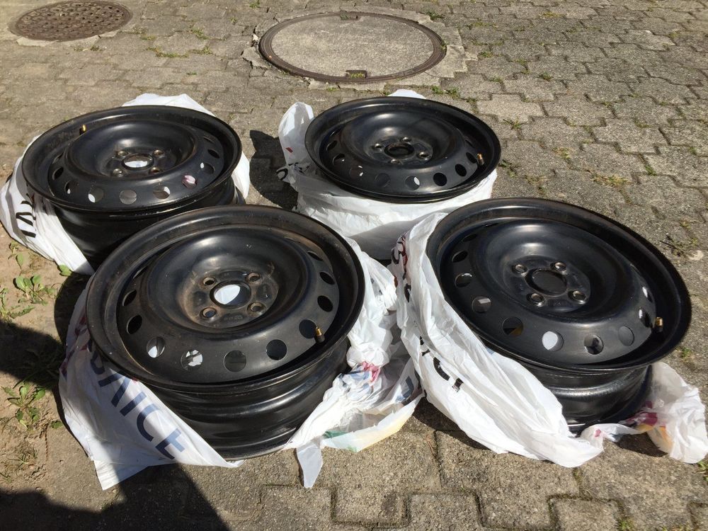 Stahlfelge 15 Zoll ALCAR 4x100 5,5J ET45 Für Nissan