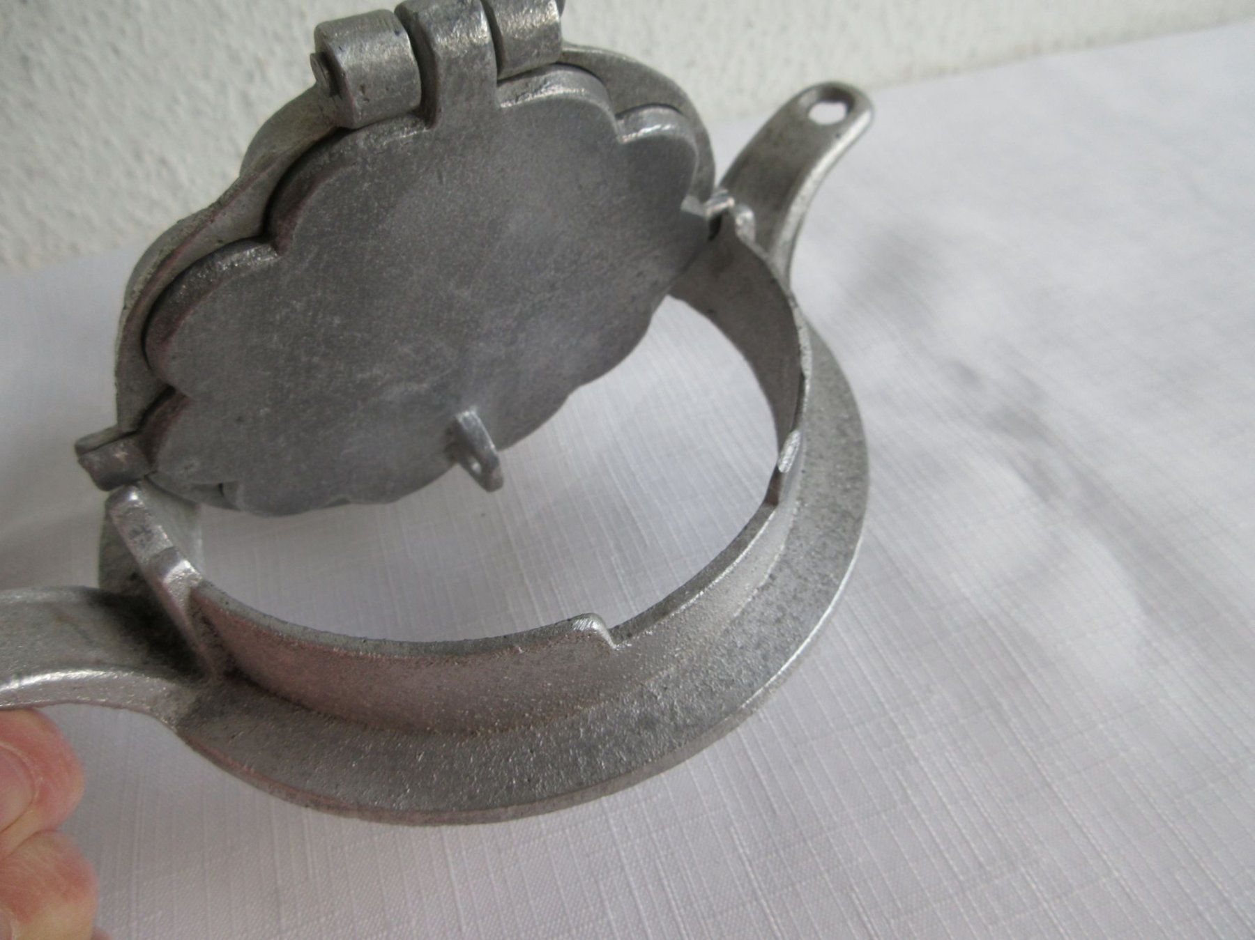 Giocattoli: Kinder - oder Puppen Wende - Waffeleisen, Aluguss – Usato da Binningen venduto da Oldfashion 5