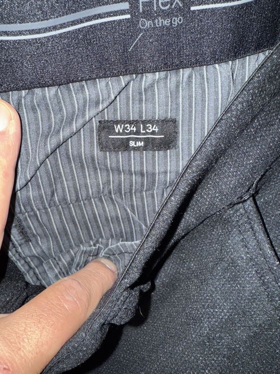 C&A Hosen: C&A Herren Hose, Grösse 34/34, Slim Fit - Top Zustand! – Gebraucht aus Basel von mik_tm6m 2
