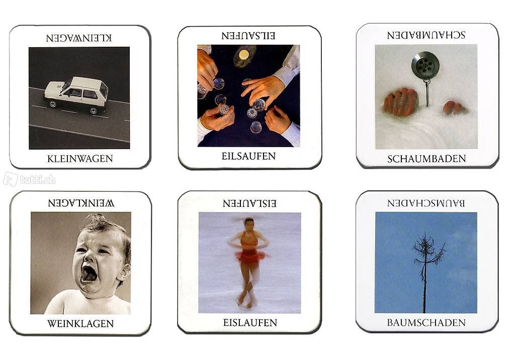 Giochi: NEU Memory Gemischtes Doppel - super Hochzeitsgeschenk – Nuovo (secondo la descrizione) da Winterthur venduto da calbecht