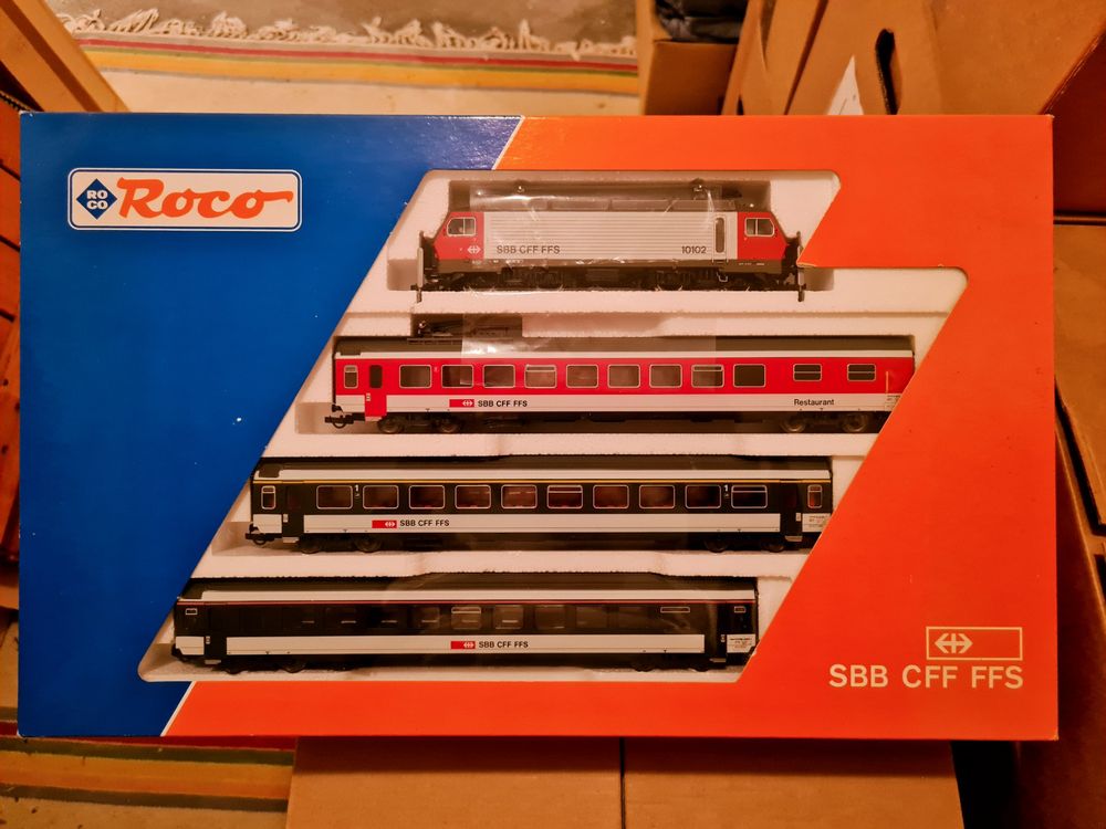 Roco 41061 SalonZugSet 4tlg. SBB H0 GS OVP Kaufen auf Ricardo