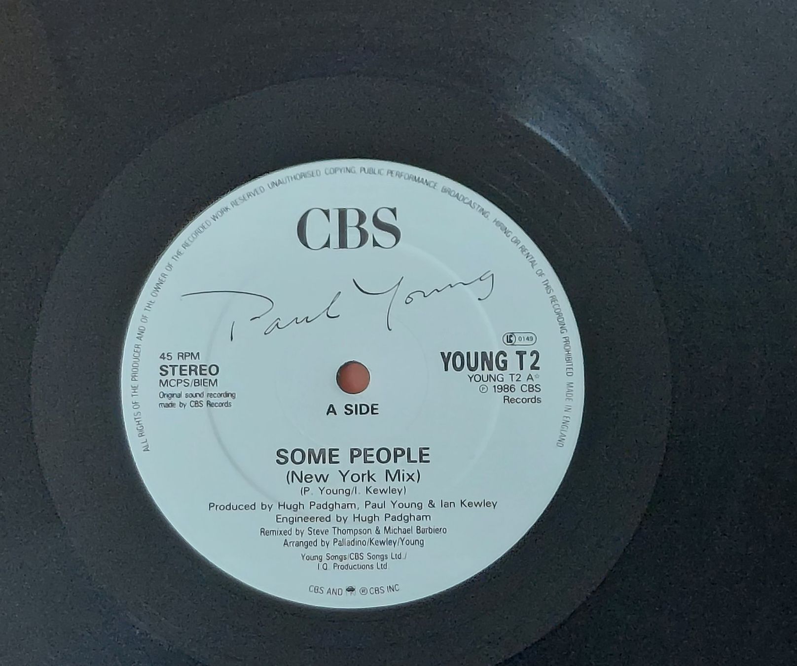 Vinyles: MAXI - PAUL YOUNG - SOME PEOPLE – D'occasion à Steckborn par Quo7 1