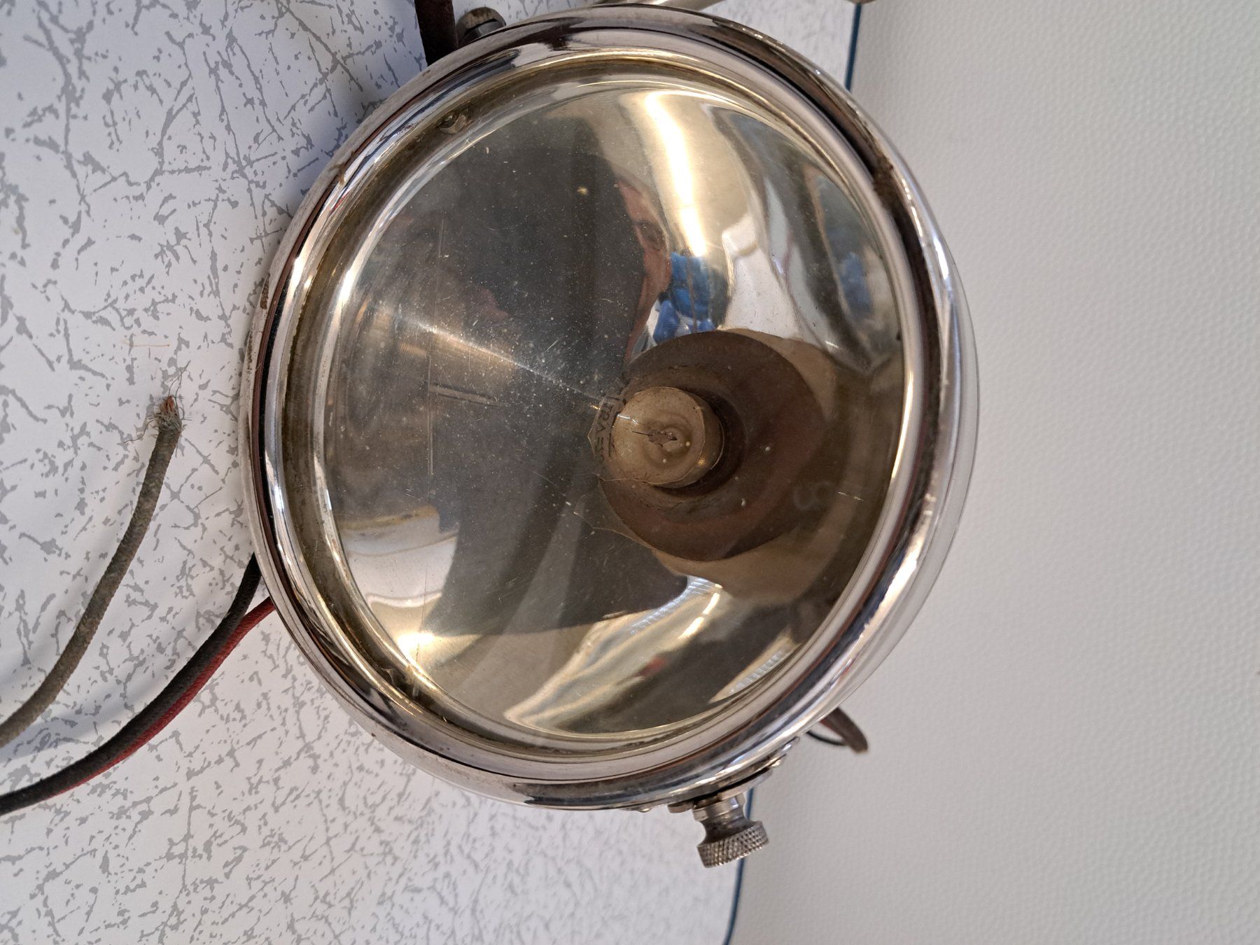 Lampade: Oldtimer Scheinwerfer C.Ollier &C Ltd antik und sehr schön – Usato da Freienstein venduto da Mapa3 7