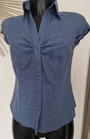 Camicia estiva BIAGGINI lino/cotone tg. 36