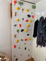 Kletterwand mit Flathold Griffen