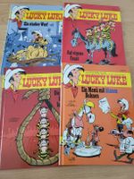 4 Lucky Luke Comics, guter Zustand