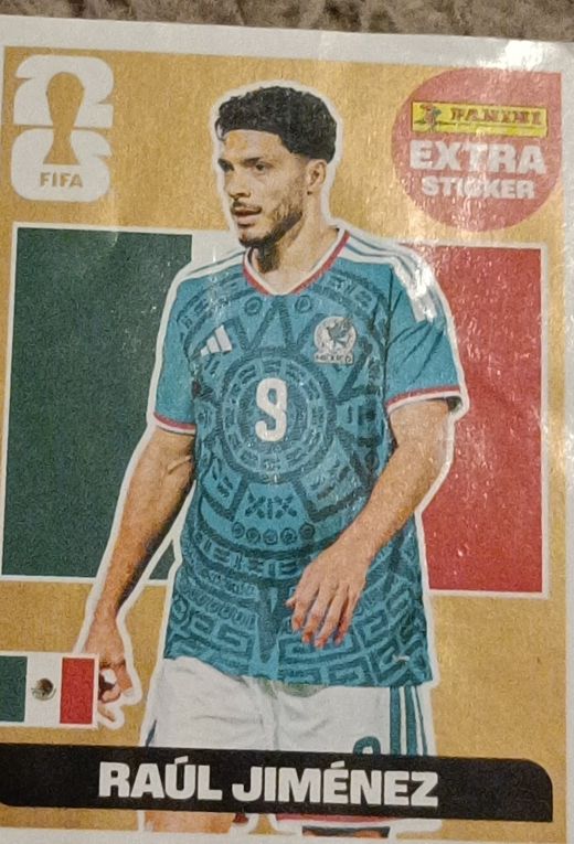 Panini Sammelbilder & Trading cards: Panini RAUL JIMENEZ extra sticker – Neu und originalverpackt aus Le Grand-Saconnex von mcmartins