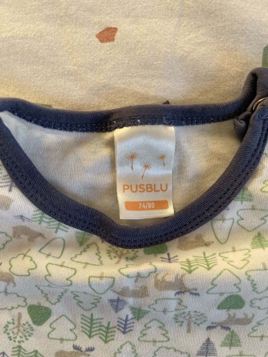 Sous-vêtements: Pusblu Body, kurzarm, Grösse 74/80  – D'occasion à Hirzel par carta9 1