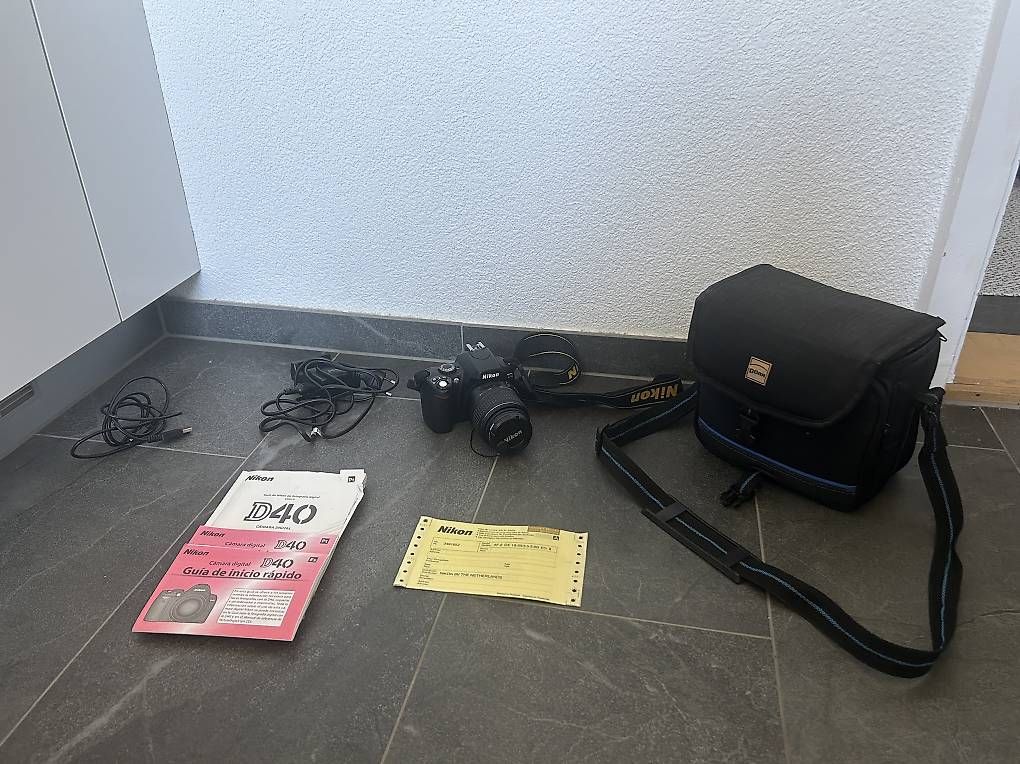 Kamera: Nikon D40 + Tasche – Gebraucht aus Bern von andrerod 1