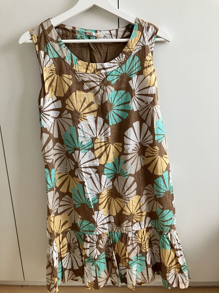 Roxy Vestiti: Roxy 100 % Baumwolle Sommerkleid L – Usato da Gümligen venduto da svaud