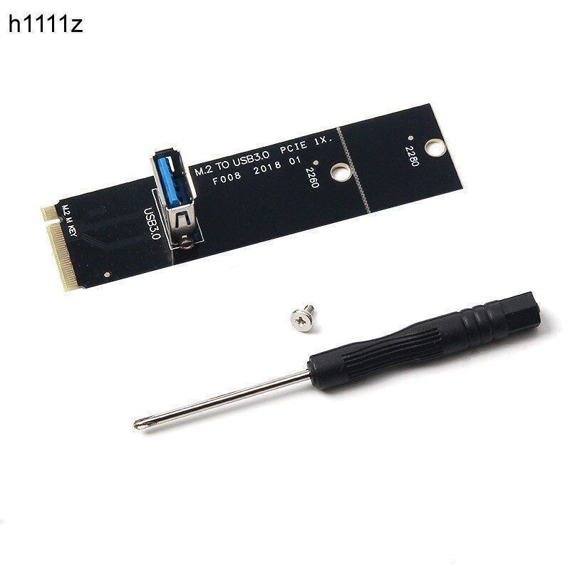 Coin Miner: M.2 zu USB 3.0 Riser Card Adapter Mining – Nuovo e nell'imballaggio originale da Wettingen venduto da Schabernack_sam 2