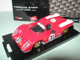Ferrari 512 M 1000 Km Austria 1970 Icks-Giunti * Brumm 1:43