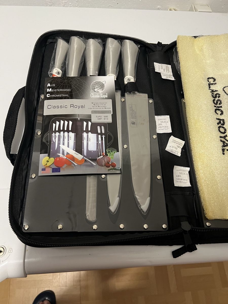 Coltelli: Messerset 9 tailing ganz neu – Nuovo e nell'imballaggio originale da Tobel venduto da honda955 3