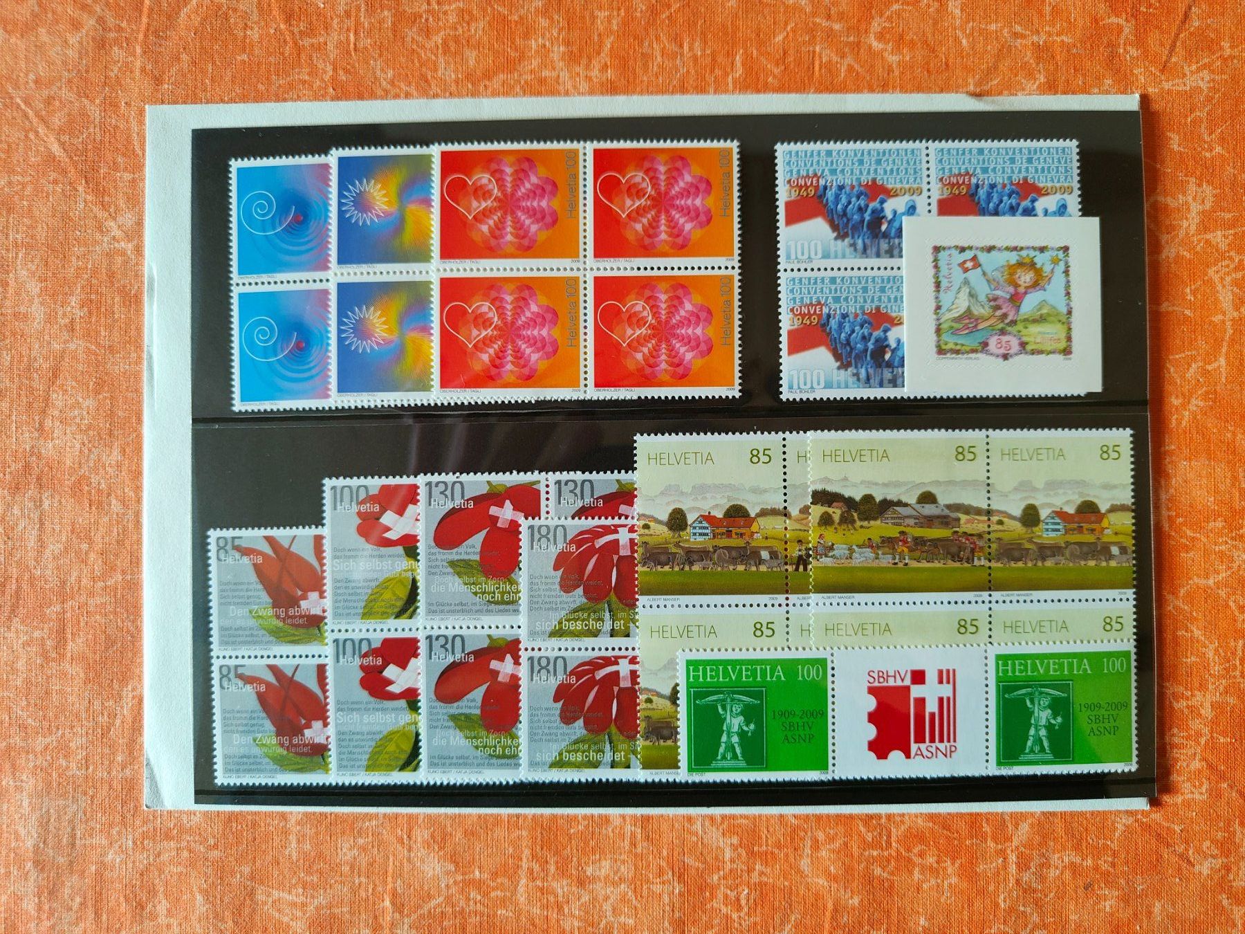 Tutti i francobolli: Timbres  2009 blocs de 4 non oblitérés – Nuovo e nell'imballaggio originale da Gryon venduto da Jessicaj87 2