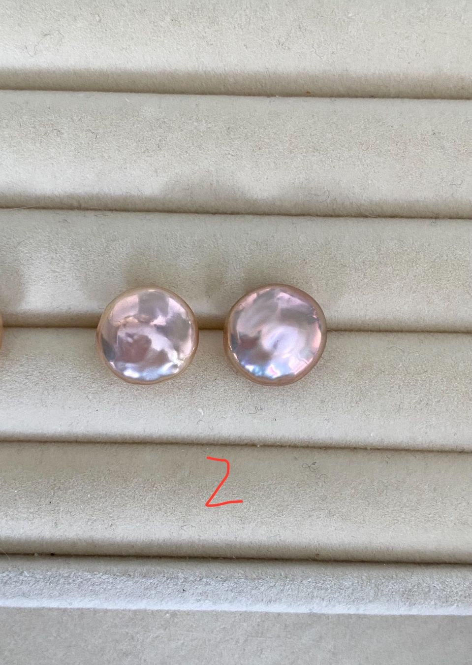 Orecchini pendenti & Orecchini a lobo: 14mm Süsswasserperlen Ohrstecker – Nuovo e nell'imballaggio originale da Sarnen venduto da Yingsperlen3 2