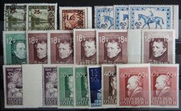 Österreich ex. Kat. 801-857 **/* 1947/48