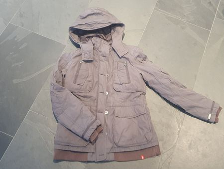 ++ ESPRIT EDC ++ gefütterte Jacke in grau ++ Gr. M / L ++