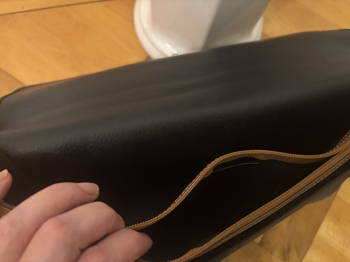 Longchamp Valigie & Borse: Porte documents Longchamp vintage, marron et noir – Usato da Genève venduto da ati_tj8f 7