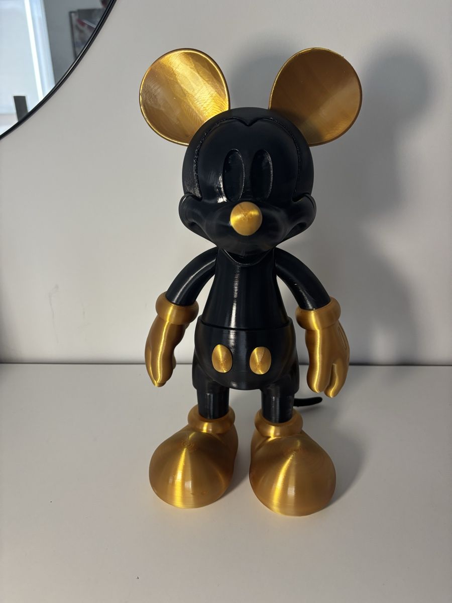 Statuette: Topolino versione nero oro 34cm  – Usato da Chiasso venduto da cra_q5rf