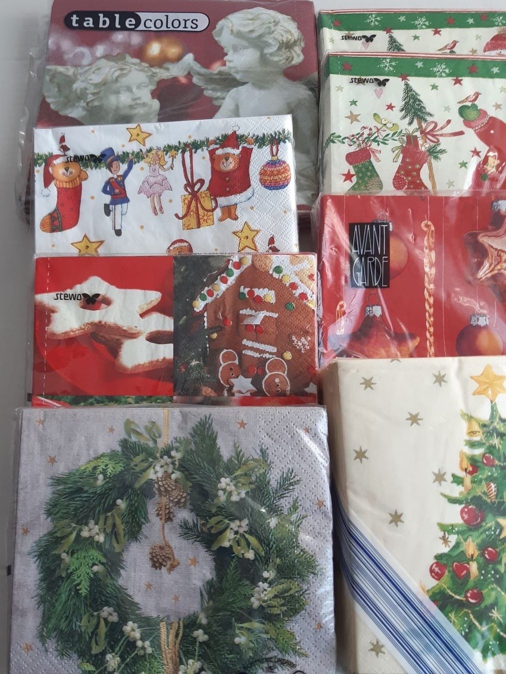 Servietten: Festliche Weihnachts-Servietten Set, Teller, Becher – Neu und originalverpackt aus Luzern von Sontru 1