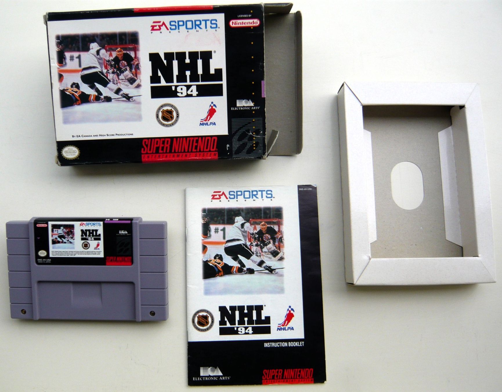 Nintendo Giochi: SNES: NHL 94, Boite & Notice – Usato da Onex venduto da Jaguar1986 3