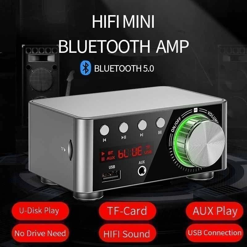 Verstärker: Mini Bluetooth Amplificateur HiFi 2x50W – Neu (gemäss Beschreibung) aus Yverdon-les-Bains von rogi80 8