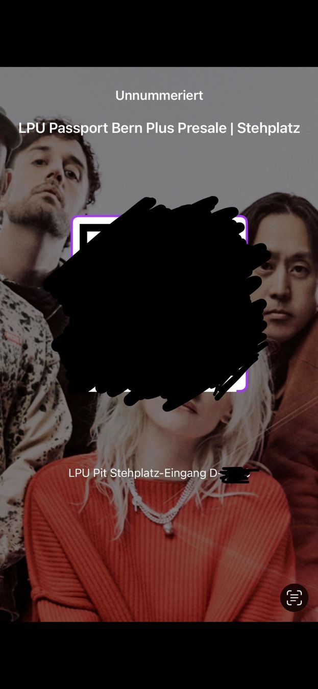 Biglietti: Linkin Park LPU Plus Presale Ticket | Stehplatz Original – Nuovo e nell'imballaggio originale da Egnach venduto da Schahan