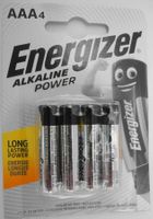 Energizer Alkaline Power AAA, LR03, Ablaufdatum: 12.2028