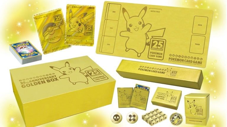 Pokémon Carte collezionabili: 25th Anniversary Golden Box - Pikachu Special Edition – Nuovo e nell'imballaggio originale da Meinisberg venduto da bob_57g8 1