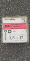 1 Packung Schrauben Arnold 3,5×17 ab 1Fr.