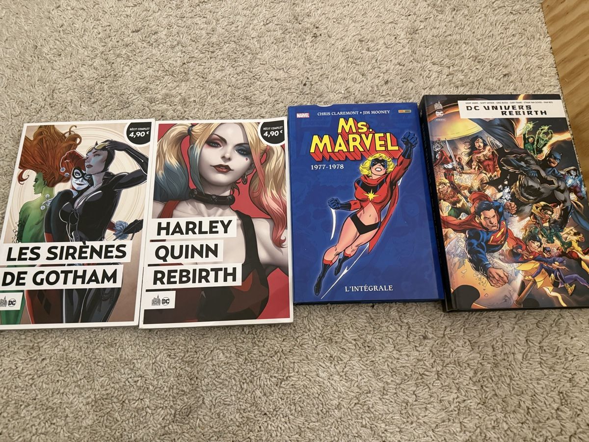 Fumetti: Comic Sammlung: Sirenen, Harley Quinn, Ms. Marvel, Rebirth – Usato da Birsfelden venduto da mah_6yvz