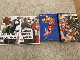 Comic Sammlung: Sirenen, Harley Quinn, Ms. Marvel, Rebirth