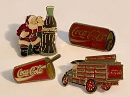 4 Pin Coca Cola