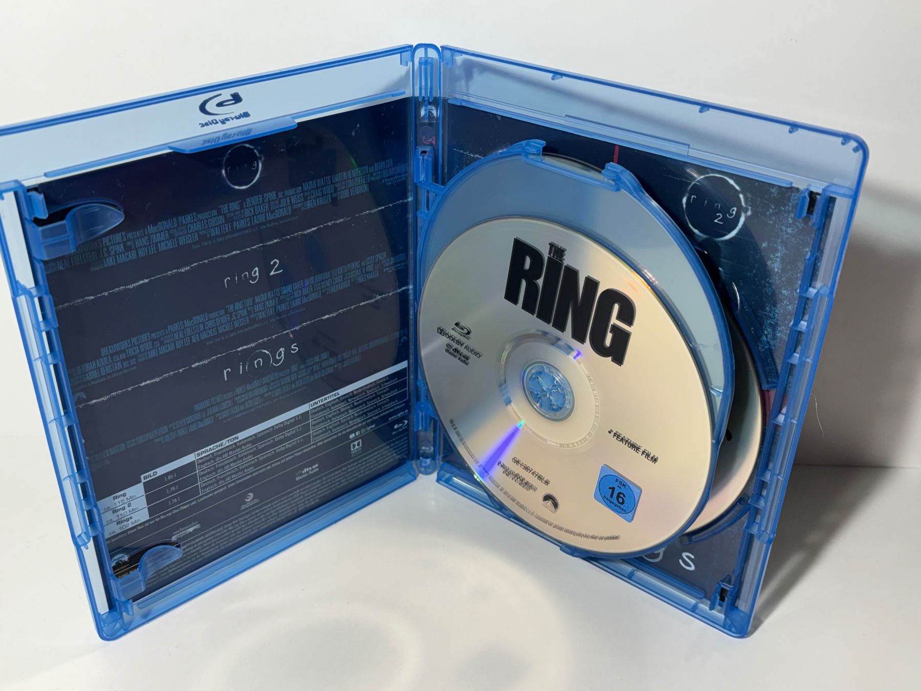 Tous les DVDs: Ring / Ring 2 / Rings Blu Ray – D'occasion à Wilderswil par Sstriker 2