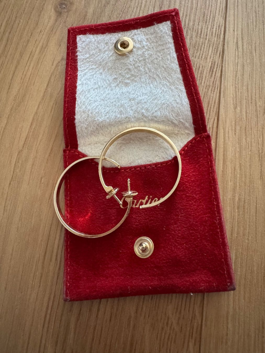 Cartier Orecchini pendenti & Orecchini a lobo: Cartier Love Creolen – Nuovo (secondo la descrizione) da Wittenbach venduto da janine37 3