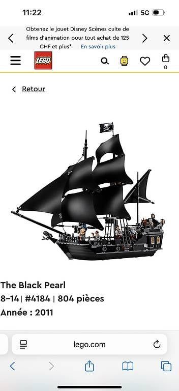 Giocattoli: Lego black Pearl  – Usato da Saillon venduto da Borisduff