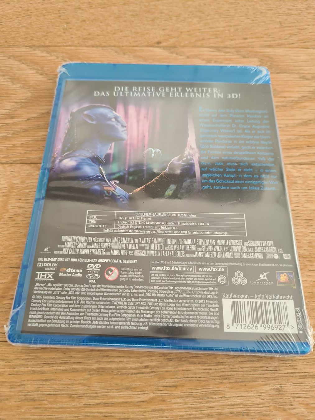 Tutti i DVDs: Avatar 3D - Blu-ray - NEW – Nuovo e nell'imballaggio originale da Carouge GE venduto da Franllo 1