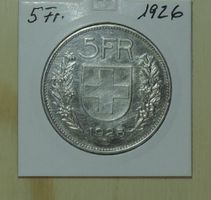 5 Franken 1926 Silber