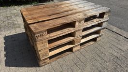 4 EPAL Euro-Holzpaletten