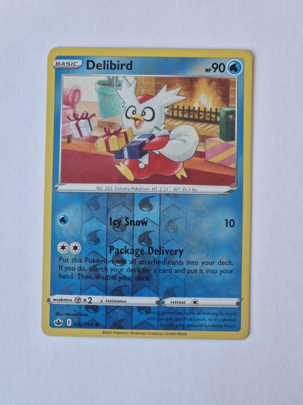 Pokémon Carte collezionabili: Pokemon - Delibird 032/198 – Usato da Greifensee venduto da Janali01