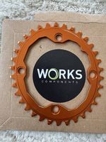 Chainring 34t Oval 104 bcd. Works Components UK Neu