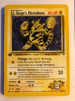 Lt. Surge's Electabuzz (rare) 1st Gym Heroes - MINT - ab 1.-