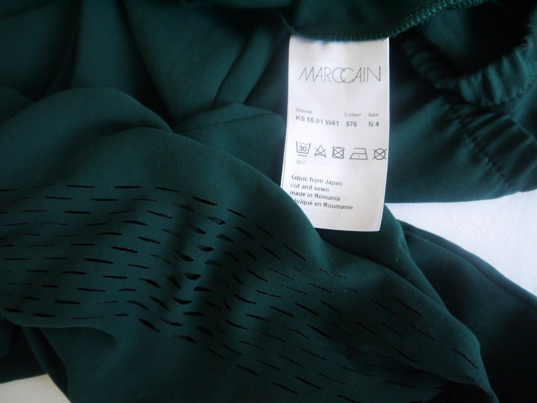 Marc Cain Camicette: Marc Cain Bluse Bügelfrei N4 – Usato da Hagendorn venduto da Blaf 2