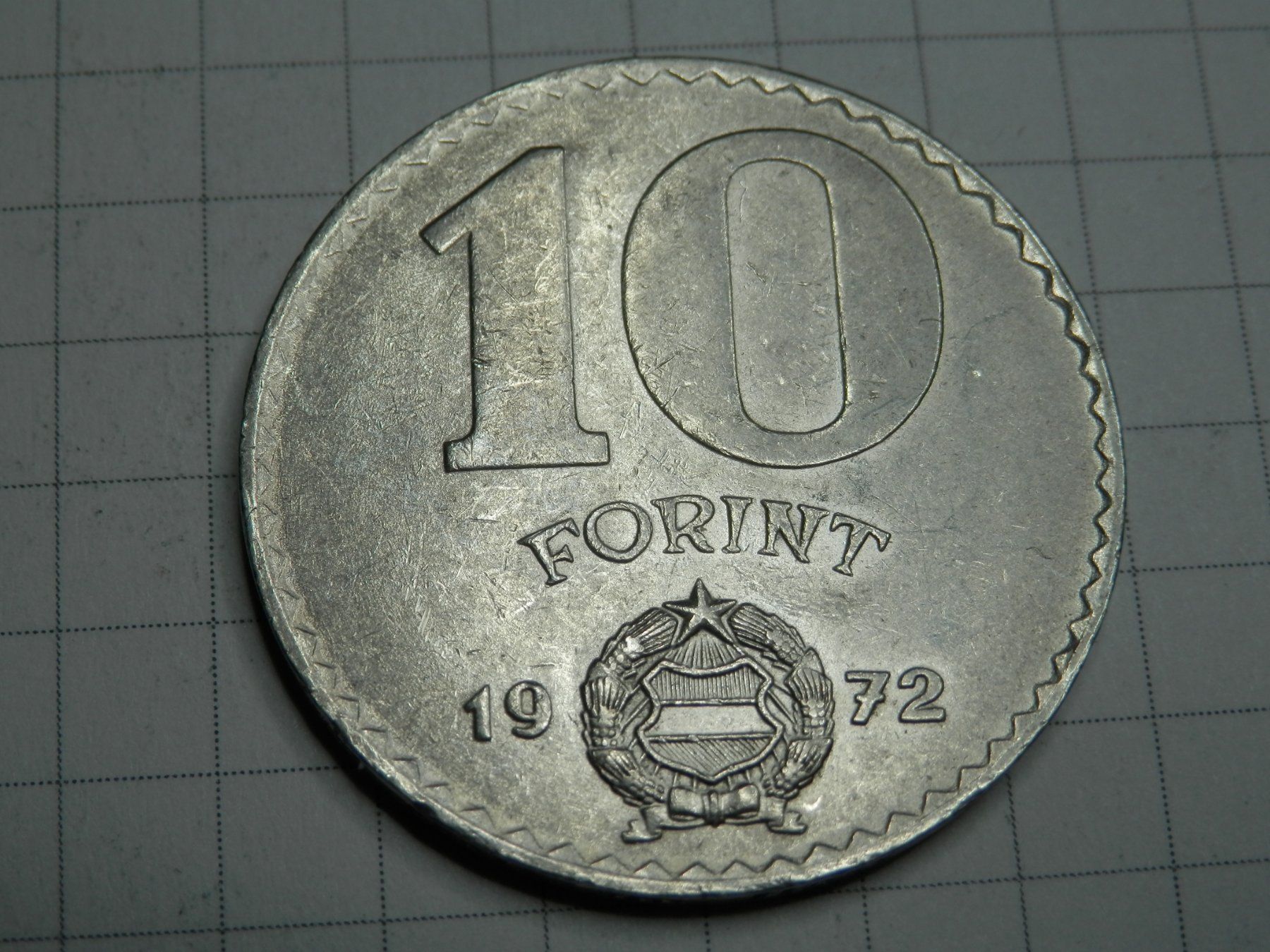 Tutti le monete: Ungarn 10 Forint, 1972 – Usato da Weiach venduto da weiach81 1