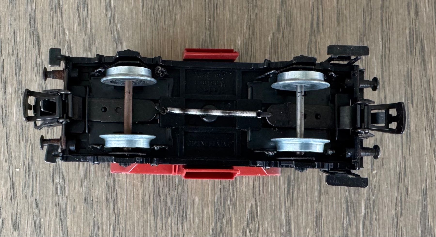 Märklin Modellini di ferrovie: Schotterwagen der DB; OVP – Usato da St. Moritz venduto da Manu7500 6